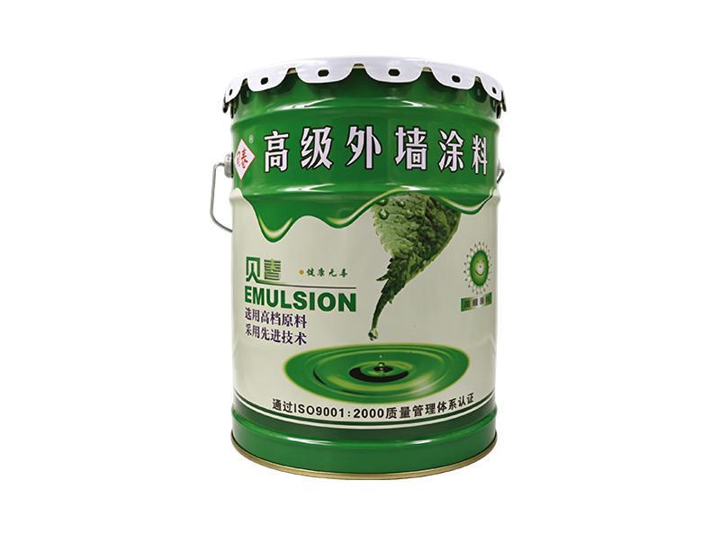  外墙高...
